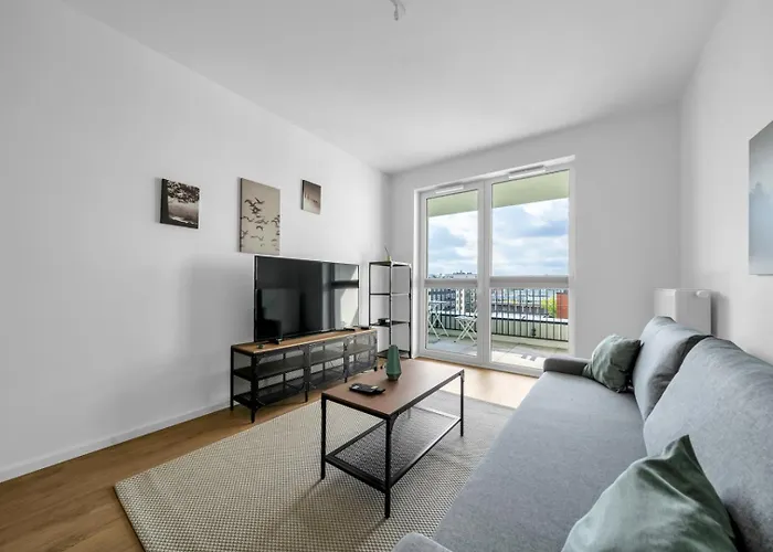 Warsaw Praga - Workspace, Balcony And Parking By Rentujemy