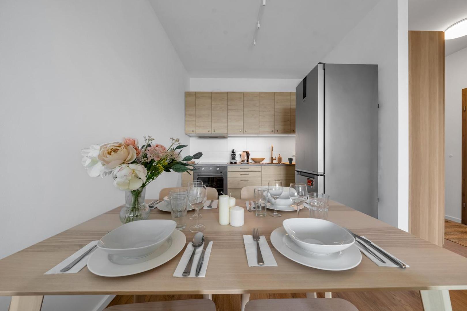 Apartament Praga - Workspace, Balcony And Parking By Rentujemy