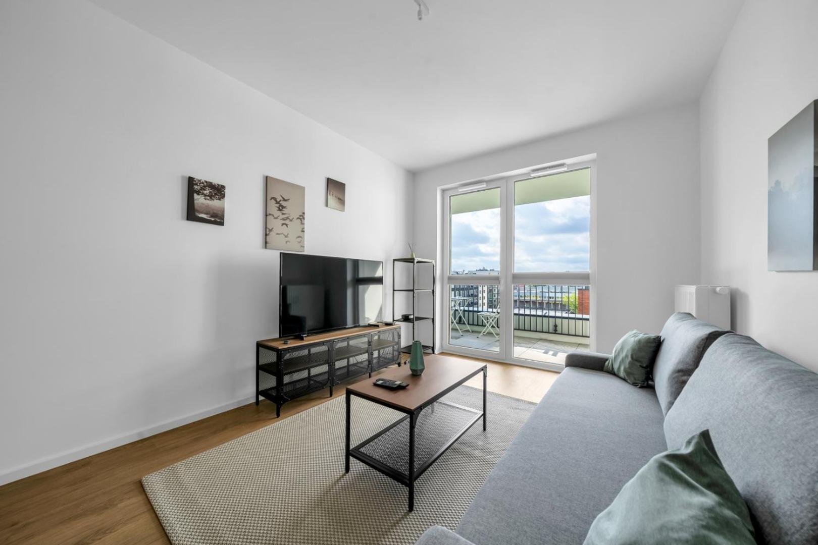 Apartament Praga - Workspace, Balcony And Parking By Rentujemy Warszawa
